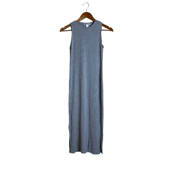3 for $30! H&M grey midi dress. Size xs - Picture 1 of 7